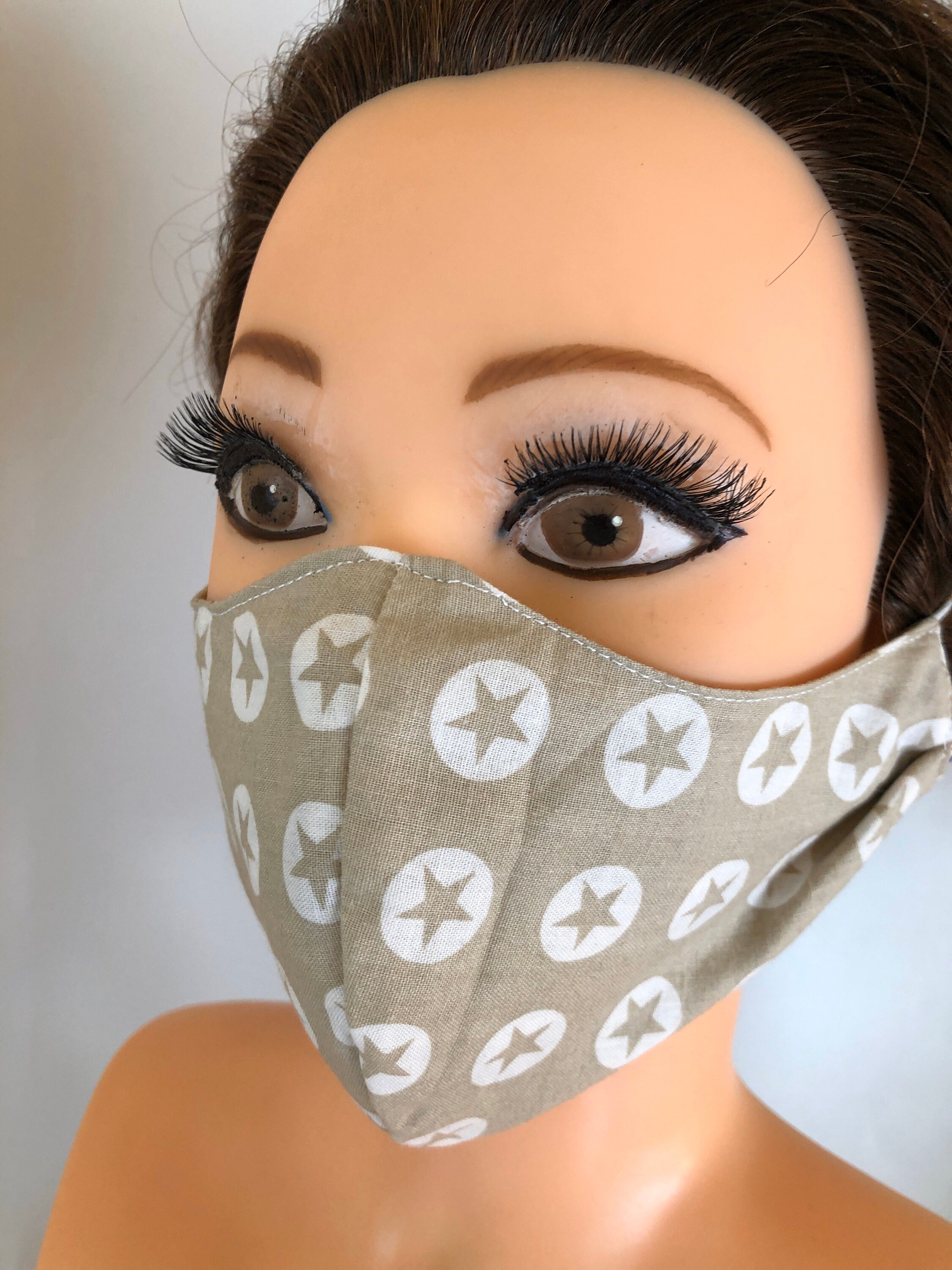 Washable, Reversible Cotton Face Mask / Chemo Mask / Flu Mask / Germ