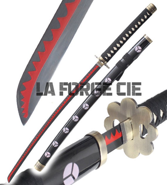 Katana Zoro Sword Shusui Saber Roronoa Zoro Sword Display Blade Metal Not  Sharpened -  Norway