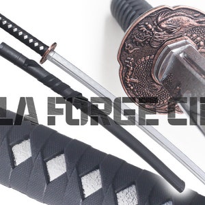 Katana Polypropylene Sword Martial Arts Plastic Saber Katana Training Katana Samurai Samurai Sword + Scabbard