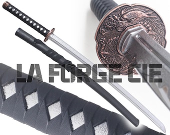 Plastic Katana Sword Martial Arts Saber Plastic Katana Samurai Samurai Sword + Scabbard