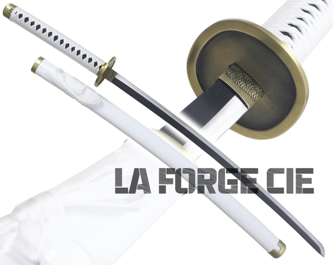 Katana en bois Enma cosplay Roronoa Zoro manga One Piece – couteaux bushido