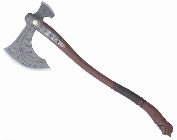 God of War Kratos Hache Leviathan in Steel Replique Kratos Axe | Etsy