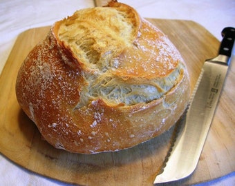 Entrée au levain Camaidoli de Toscane