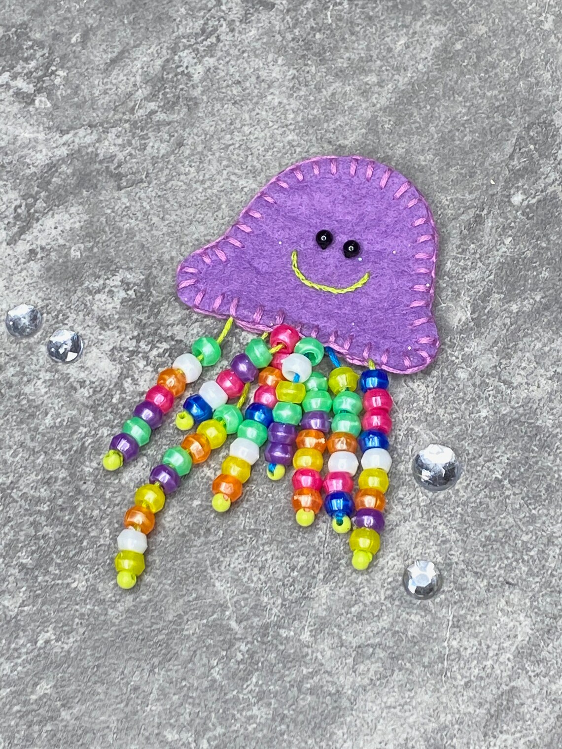 Sea Animal Finger Puppets Octopus Puppet Jellyfish Puppet Etsy UK