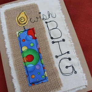 Wunsch-große Geburtstagskarte, Bday Karte, leere innere Karte, Wunschkarte, bunte Karte, jedes Alter / Geschlecht Karte, Feierkarte, Geburtstagsträume