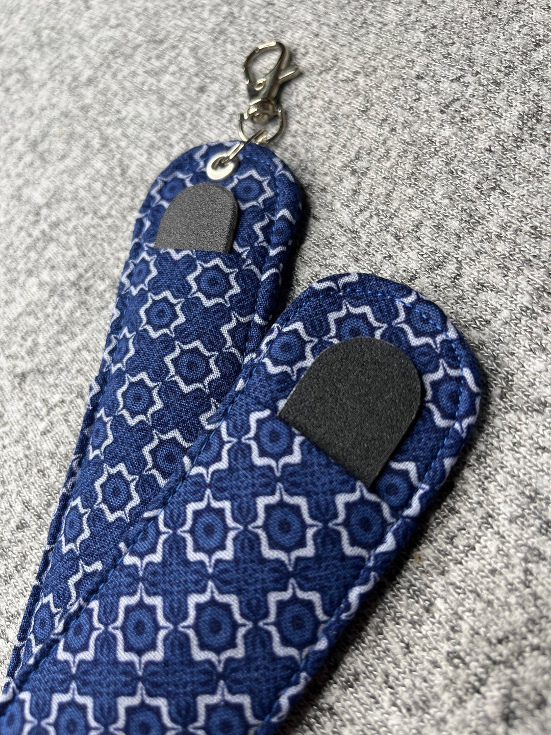 Large Nail File Holder, Nail File Holder, Fabric Nail File Holder, Nail