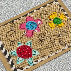 Bloemenkaart, Bloemen, Sympathiekaart, Wenskaart, Vriendschapskaart, Aan U denken, Bday Card, Verjaardagskaart, Unieke Kaart, Bedankkaart