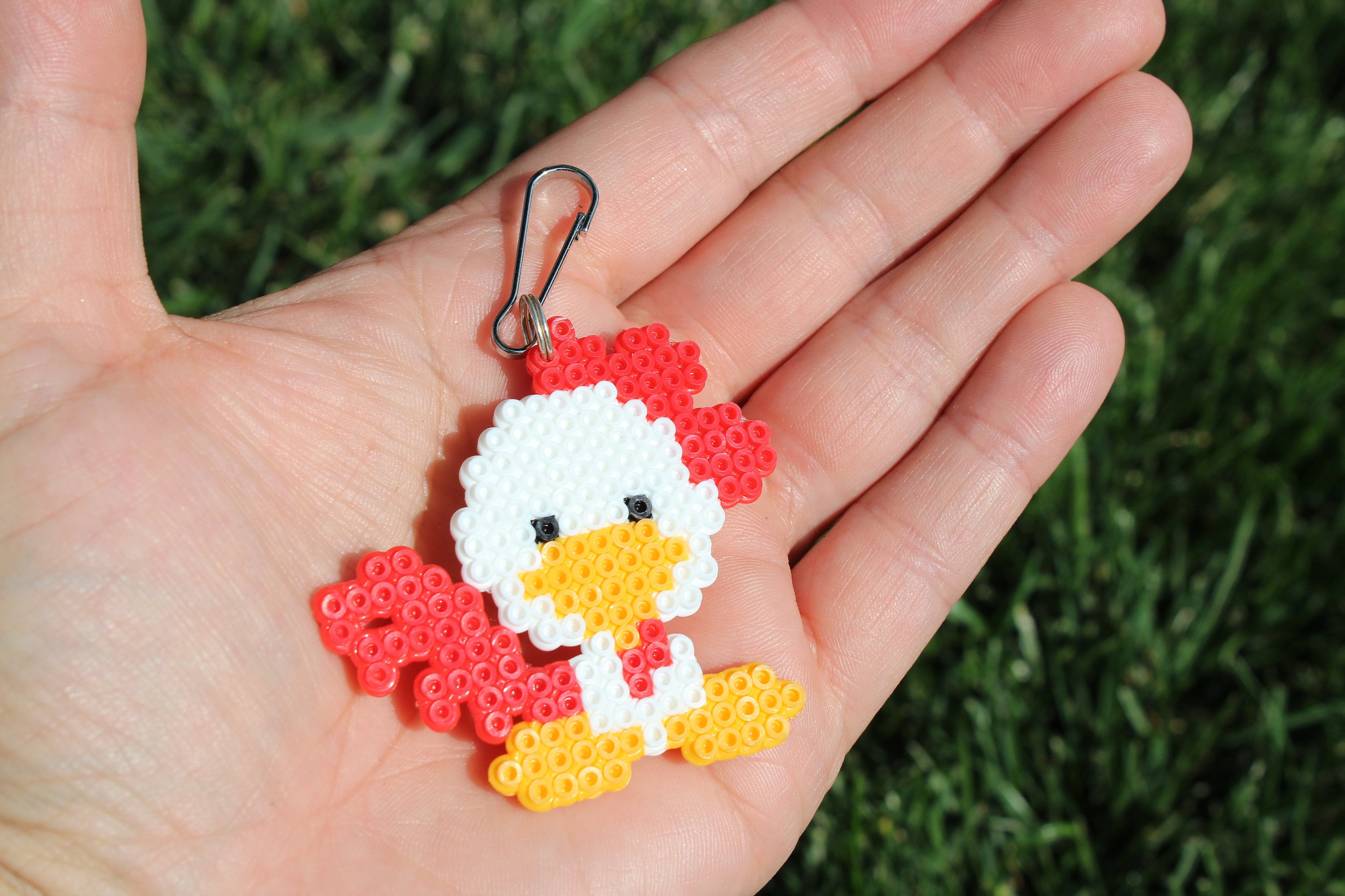 Amazon.com : Rooster and Chicken Print ID Badge Holder with