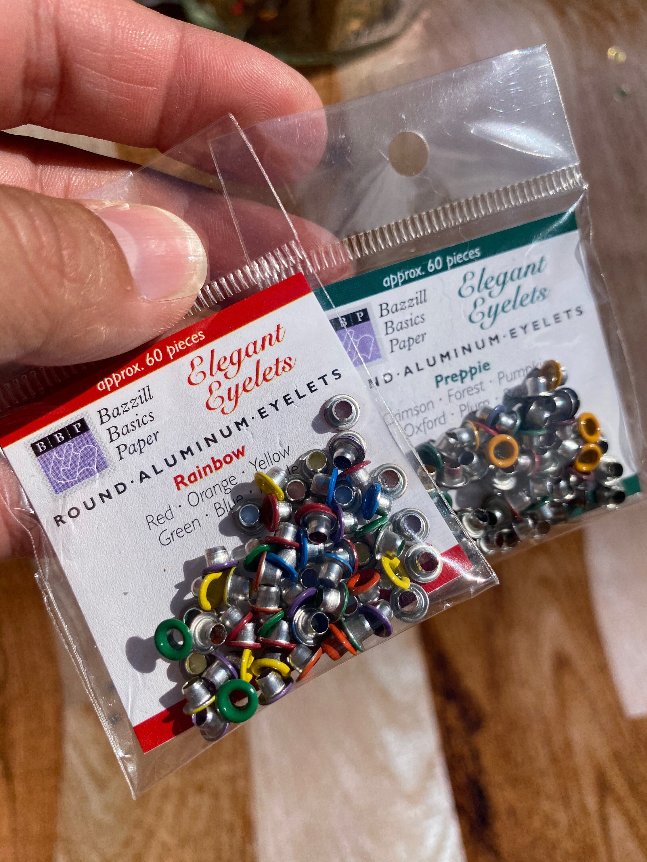 7 Packs of Scrapbooking Eyelets Eyelets Embellishments Card Etsy