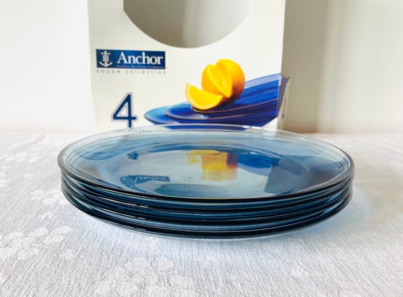 Vintage Anchor Hocking Cobalt Blue set