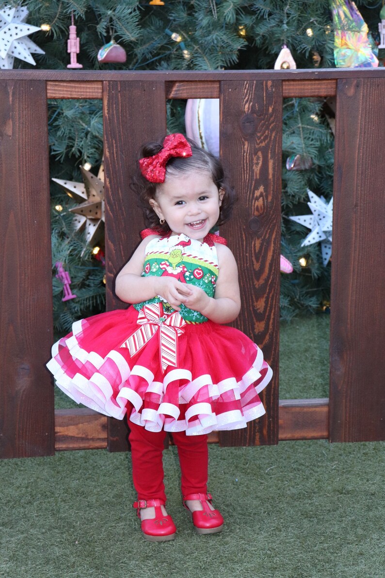 The Grinch tutu Etsy