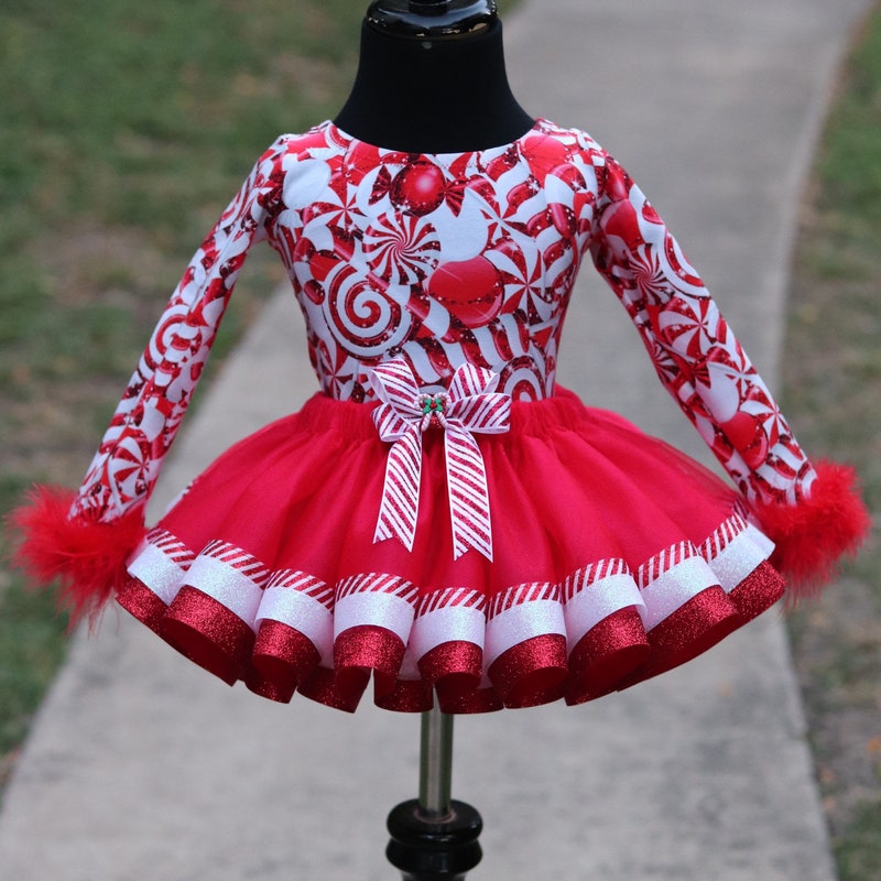 Candy Cane Dress - Etsy
