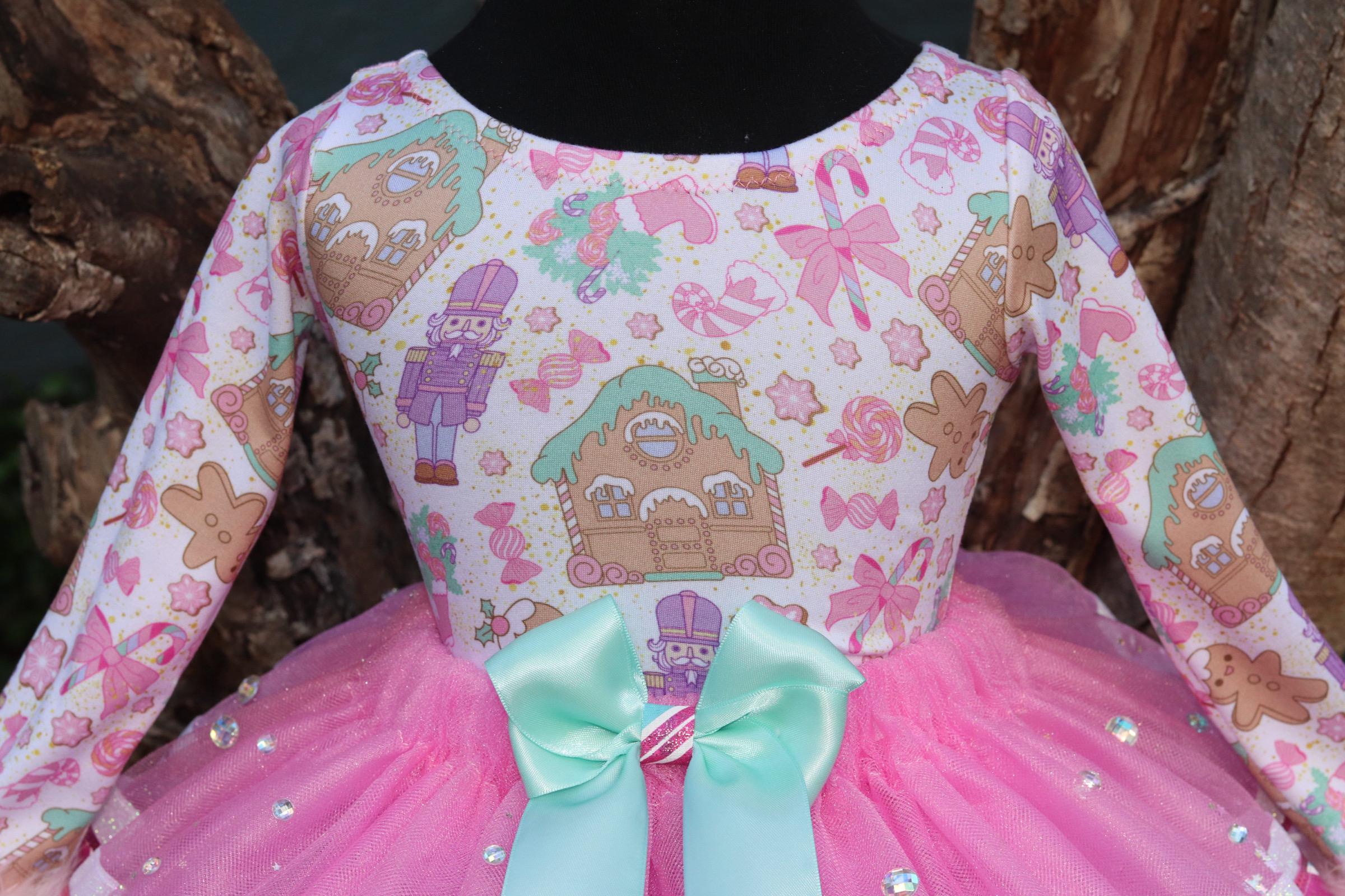 Christmas Candy land Tutu Dress