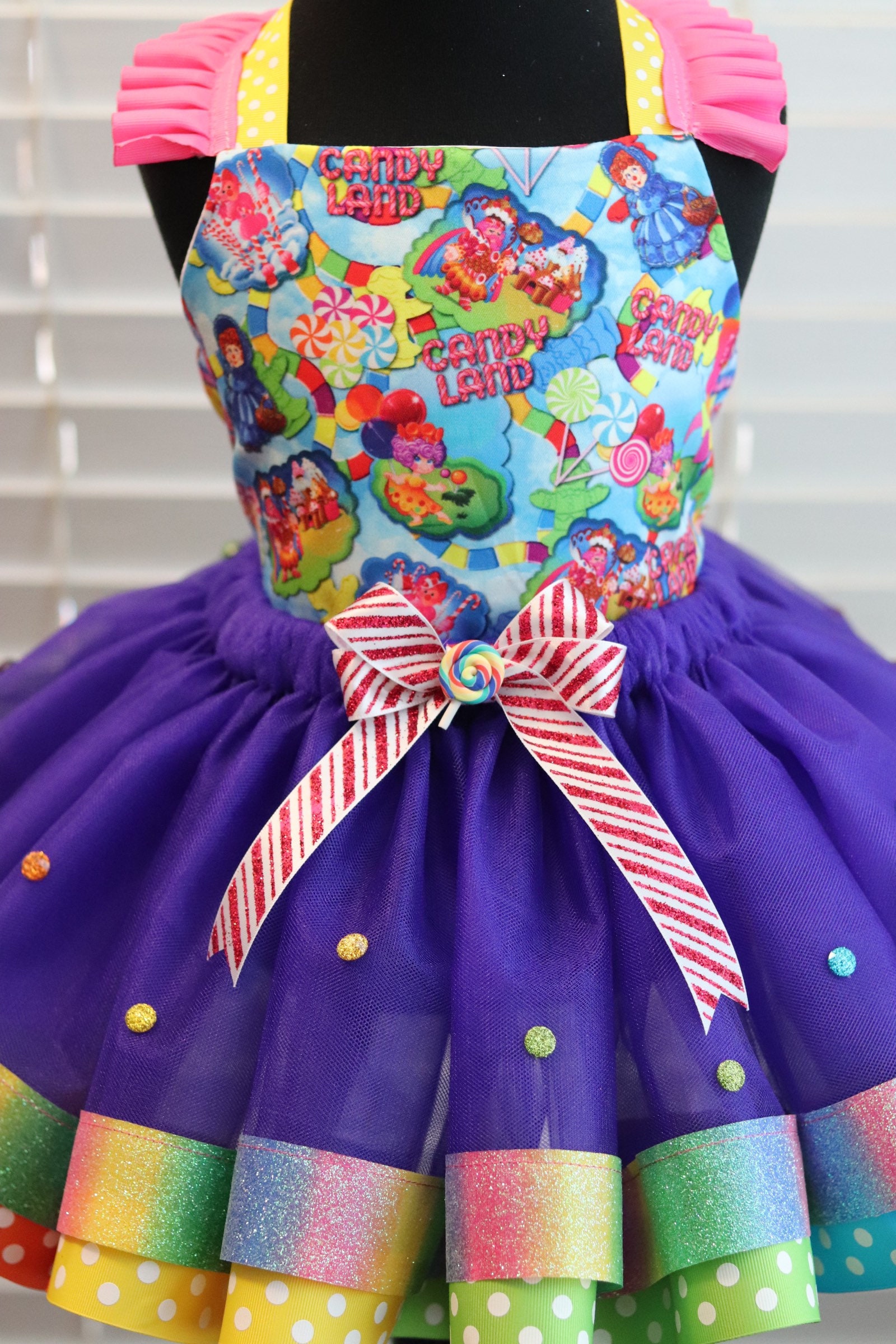The Candy World 2 piece Tutu Dress