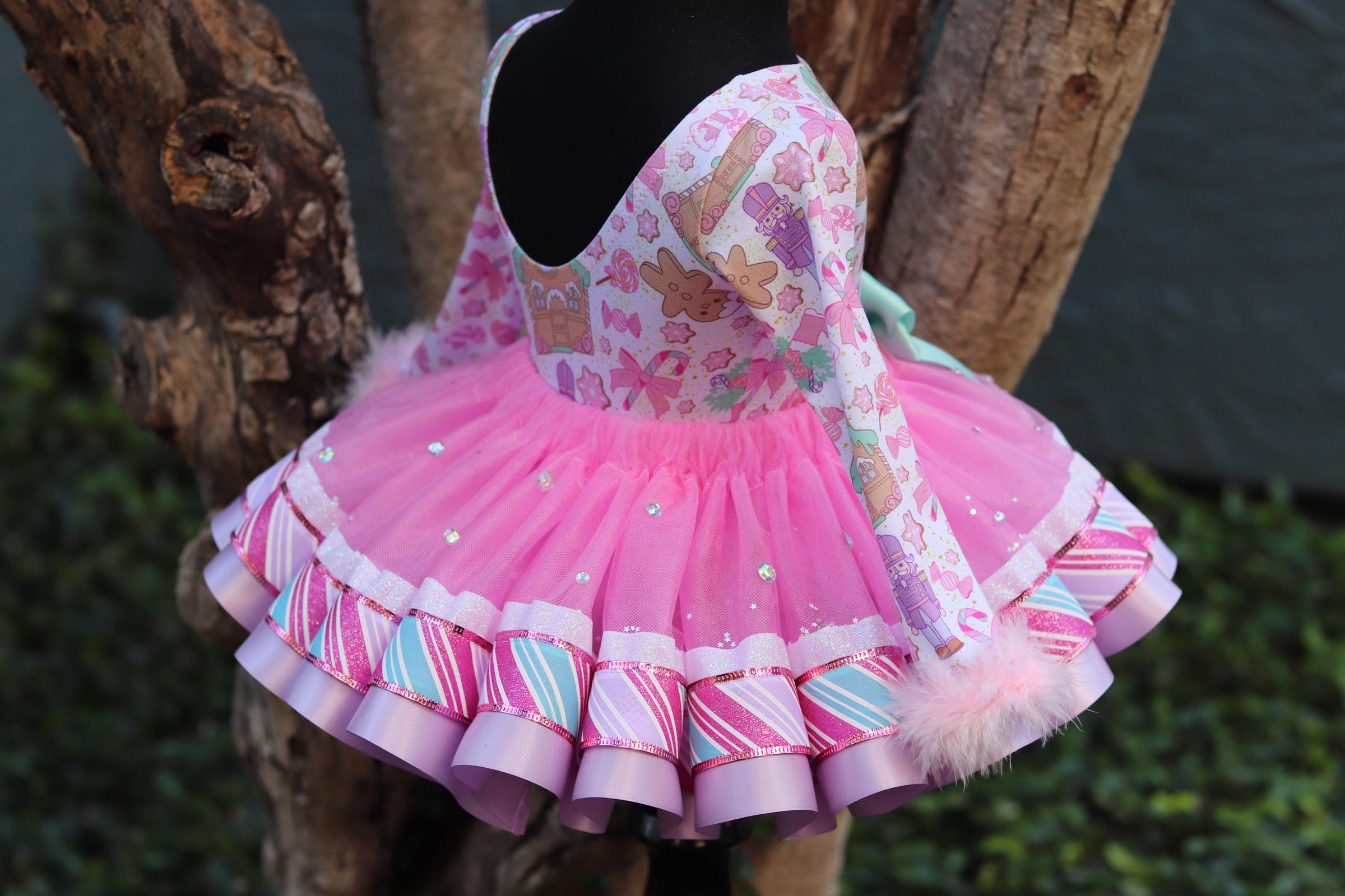 Christmas Candy land Tutu Dress
