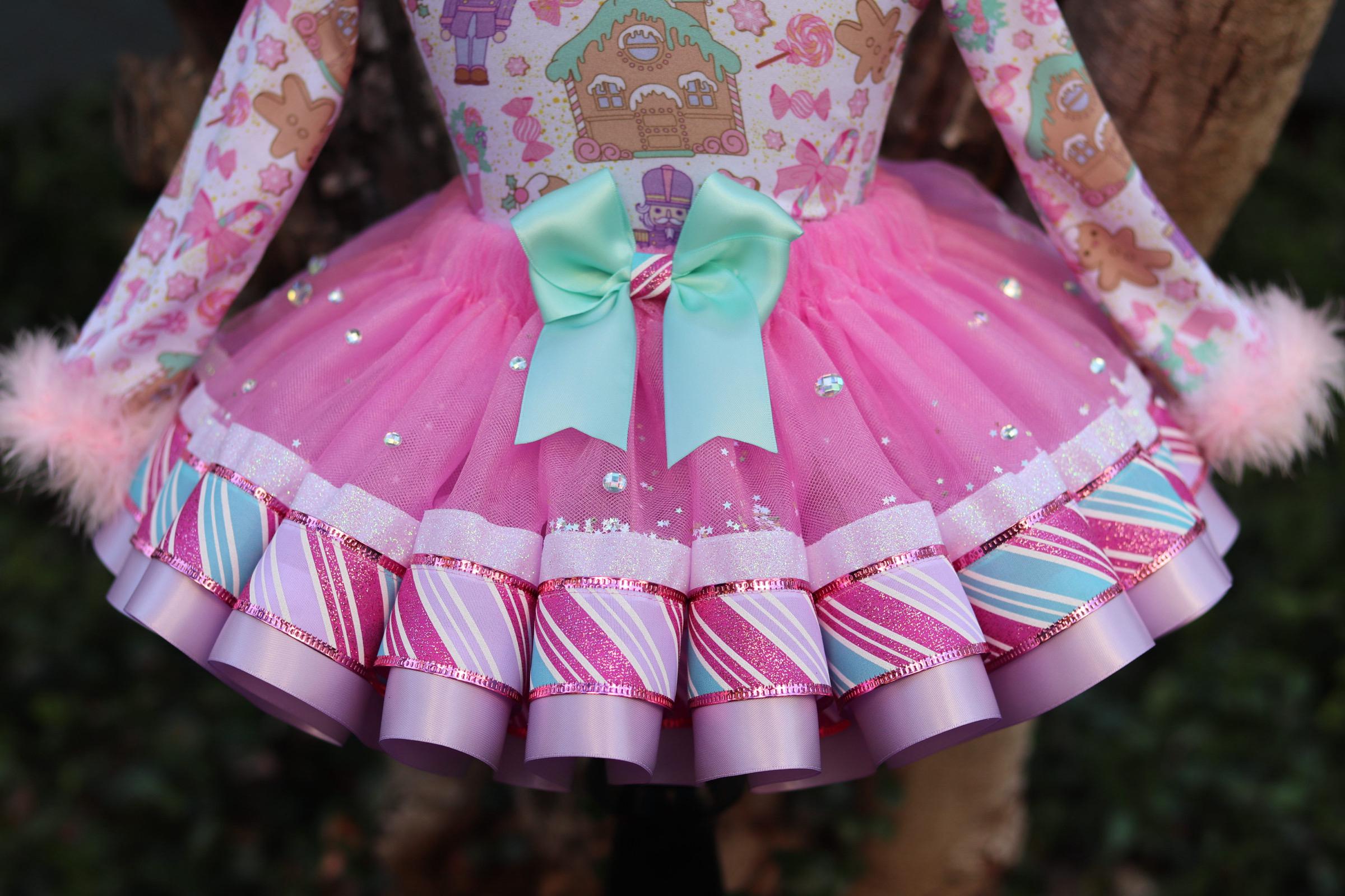 Christmas Candy land Tutu Dress
