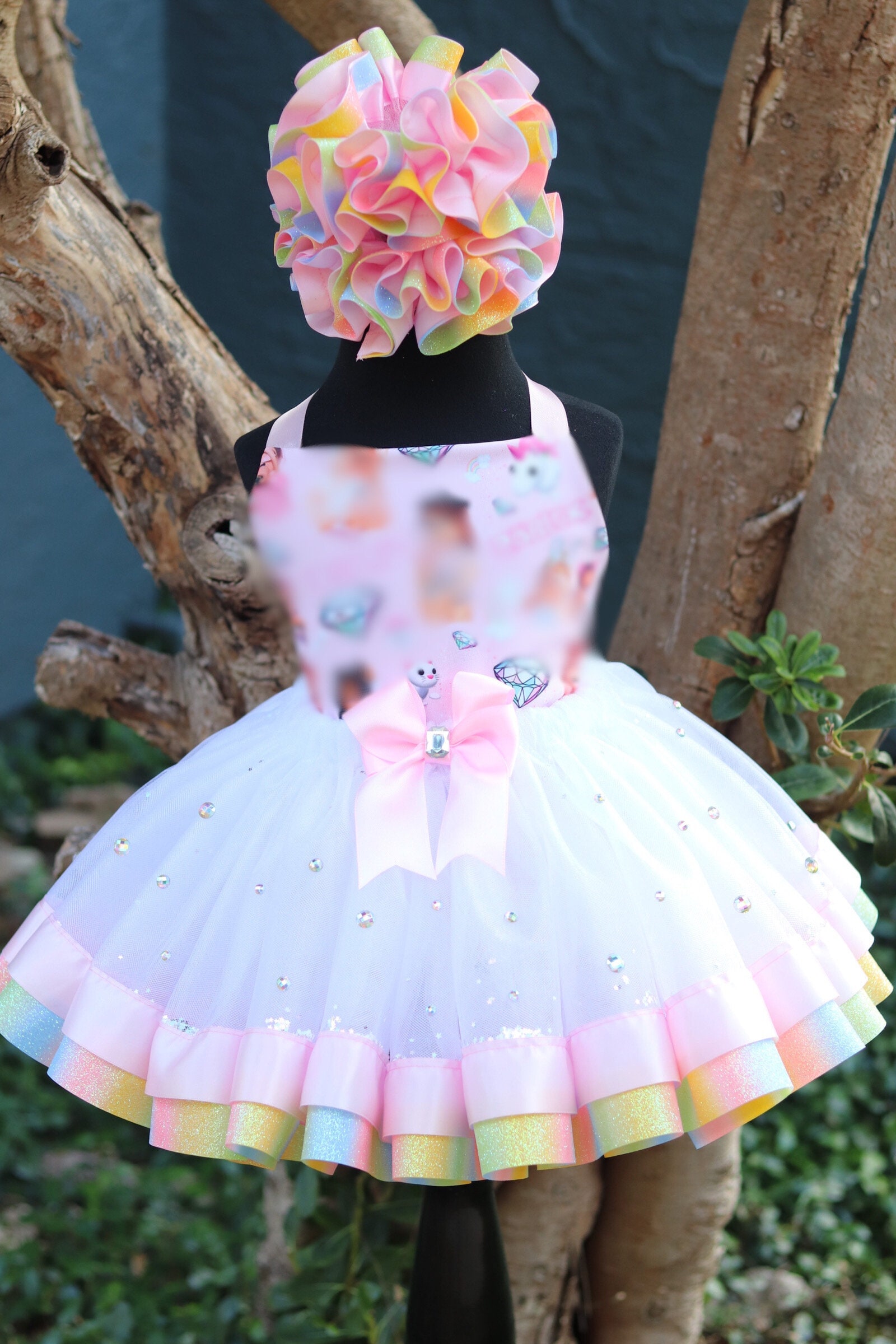 Pink bow tutu skirt roblox discount