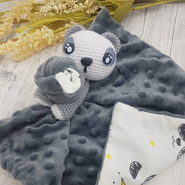 doudou panda à personnaliser