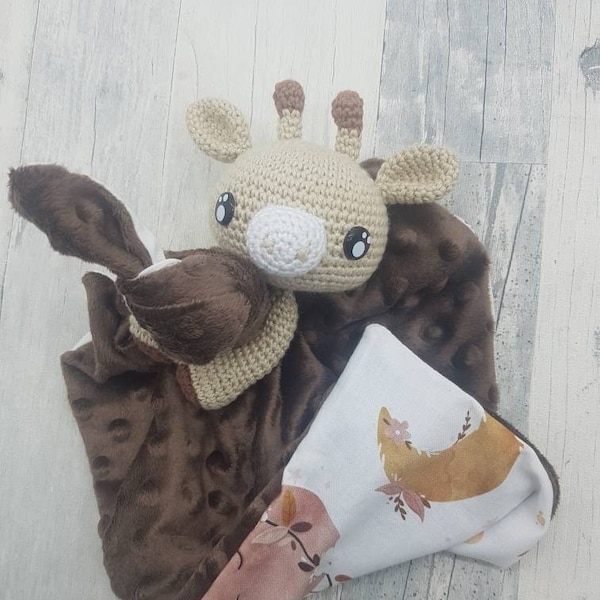 doudou girafe à personnaliser