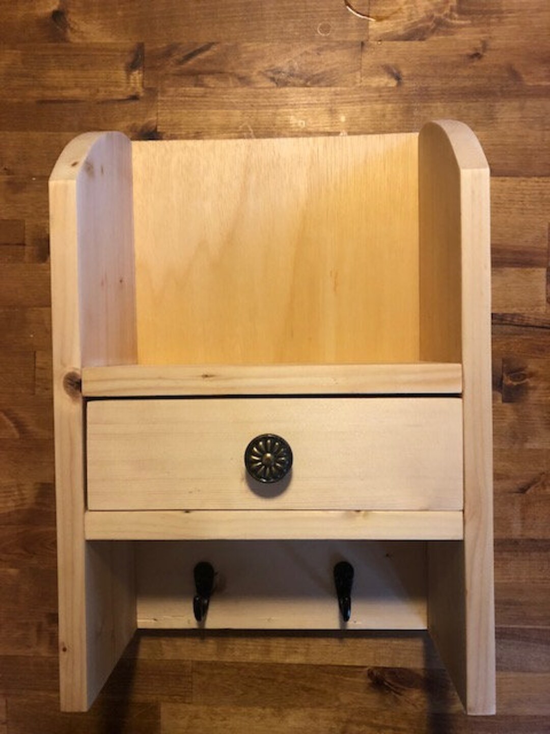 Wood Shelf Drawer Hangars Etsy