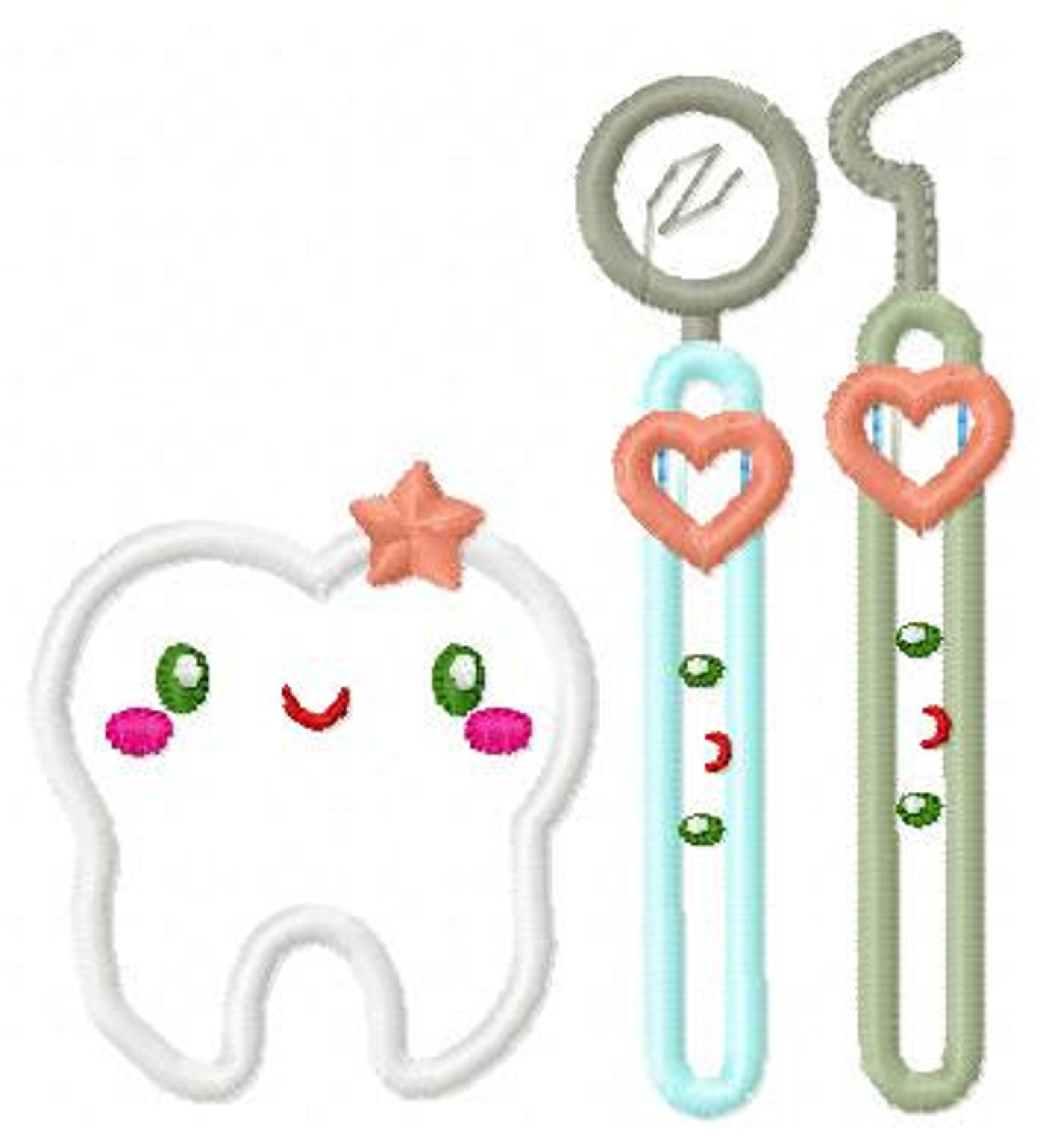 Bordados Farmacia y Dentista / Embroidery Pharmacy and Dentist Etsy