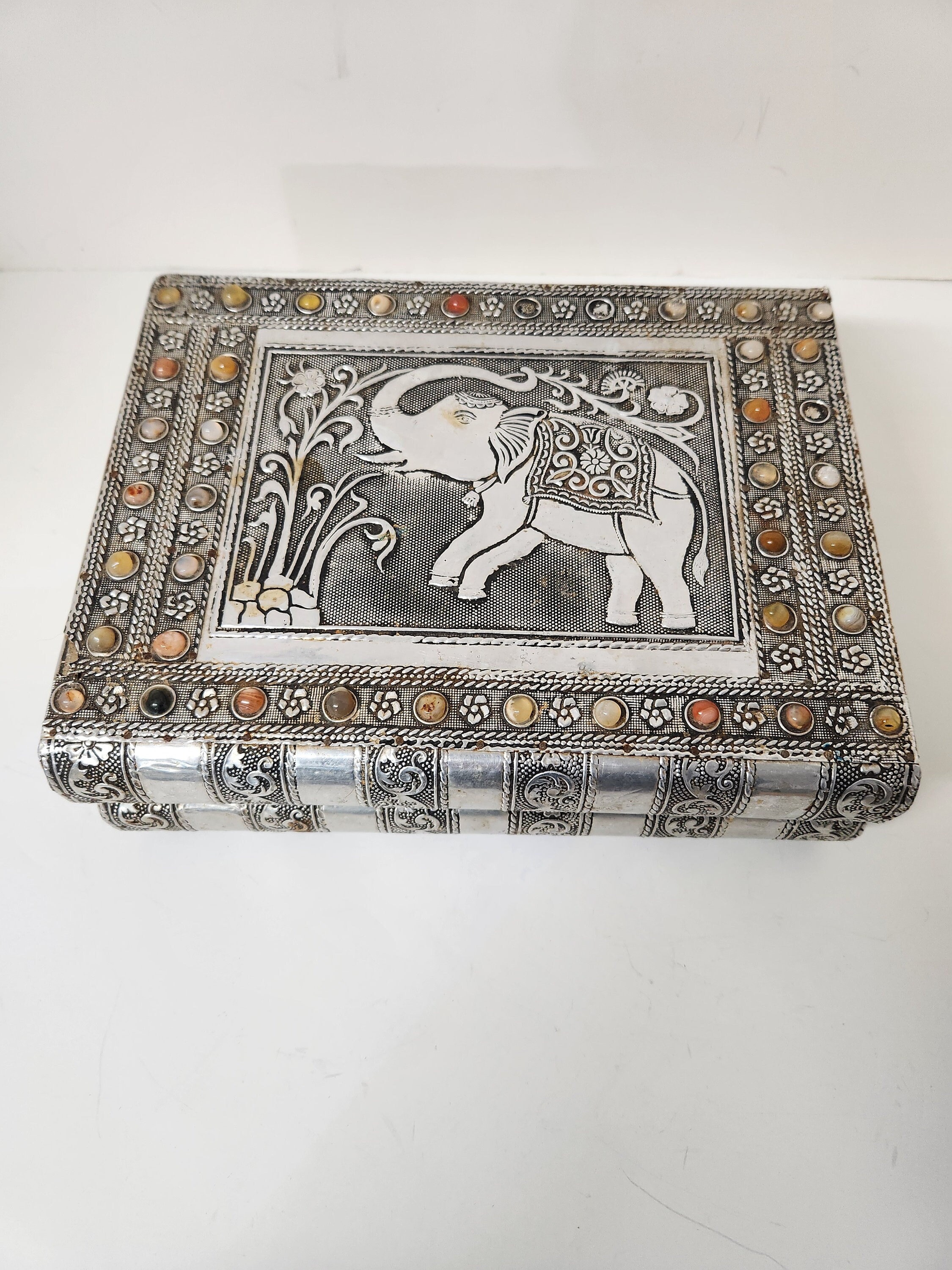 Indian Stone Box - Etsy