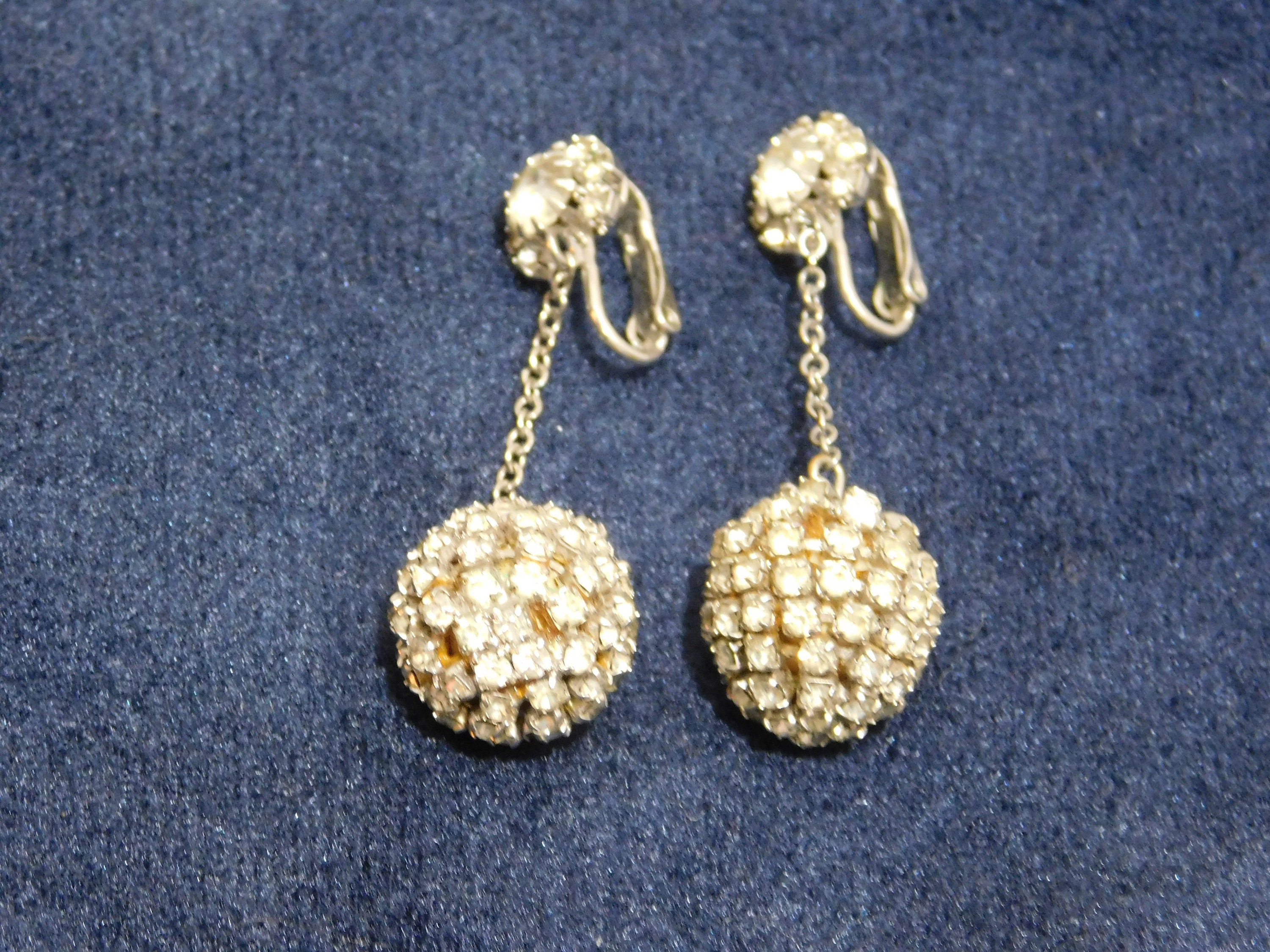 ☆関税込☆VINTAGE HOLLYWOOD×SMILEY★ONE-TOUCH BALL EARRING ☆関税込☆VINTAGE HOLLYWOOD×SMILEY☆ONE-TOUCH BALL EARRING