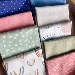 Quilt Stoffpaket - 8 Fat Quarters