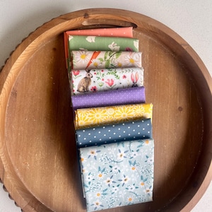 Quilt Stoffpaket - 8 Fat Quarters