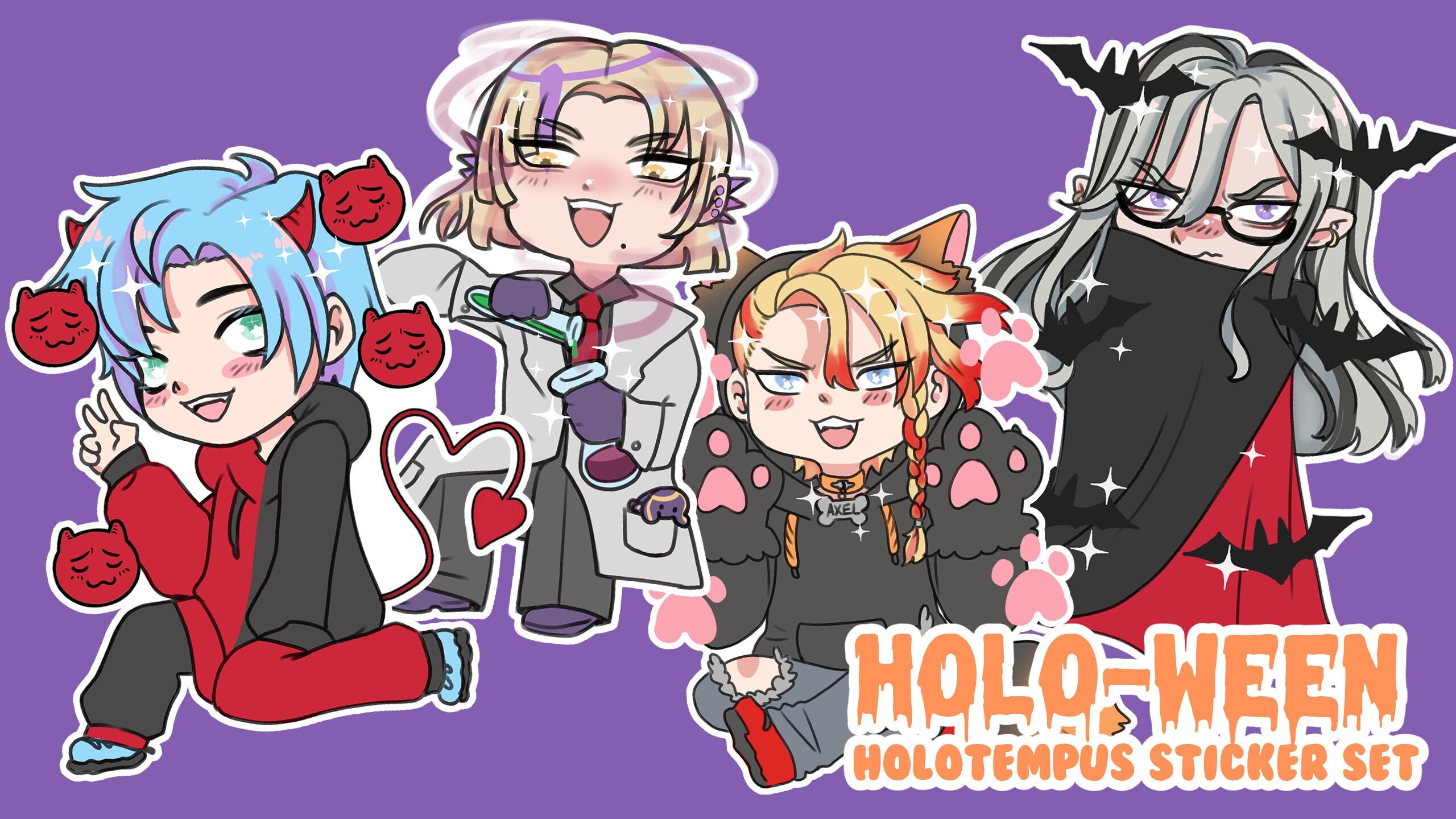 Hololive Stickers - Etsy