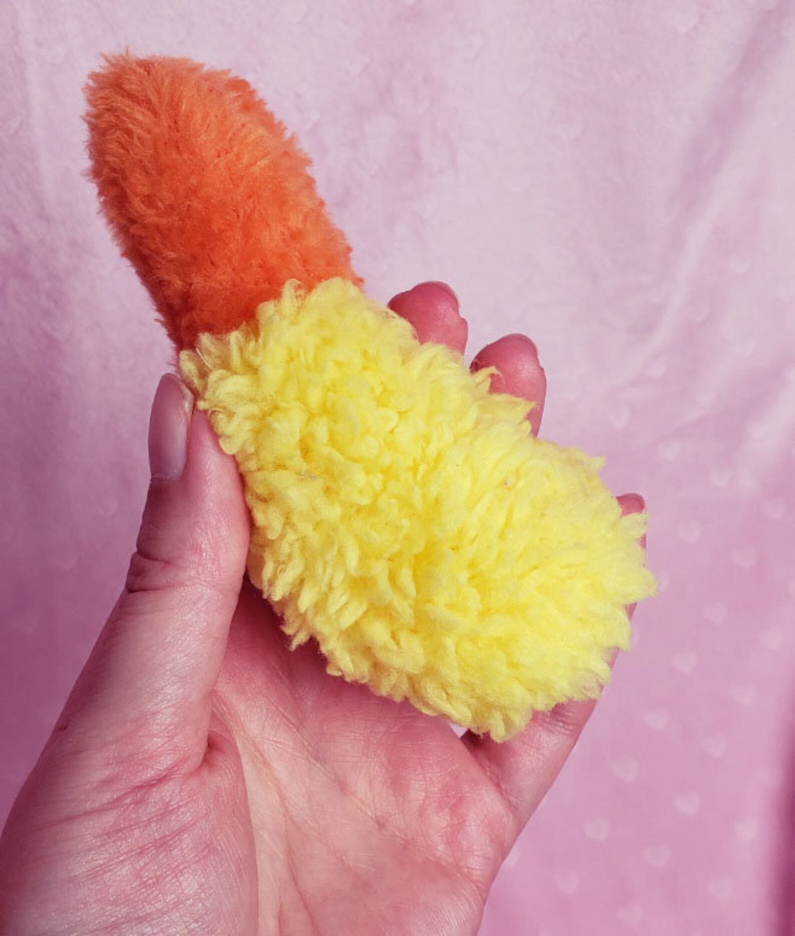 Handmade Tempura Plush 2 Sizes Optional Keychain Etsy 