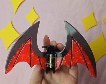 Vampire Bat Wing Opalescent Hairclaw