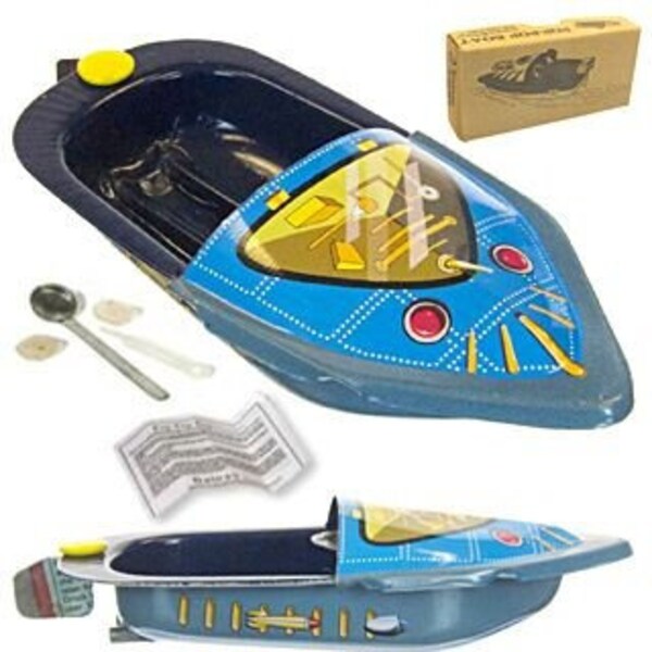 Robot Boat Mini POP POP Tin Toy