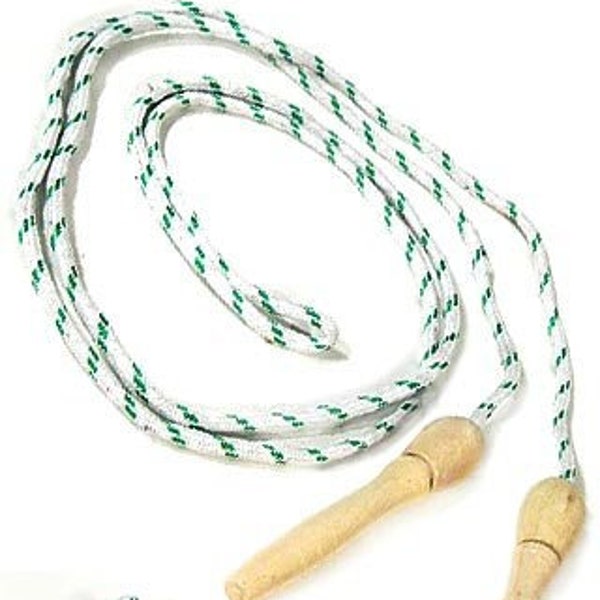 Wood Handle Jump Rope Classic Toy