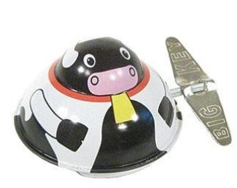 Moo Moo Cow Wacky Windup Tin Toy (Includes One Windup)