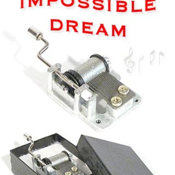 Dream the Impossible Dream Music Box Etsy