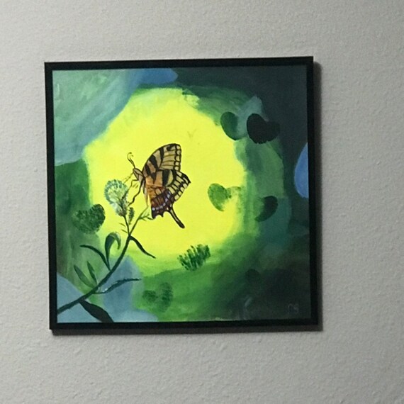 Handmade Butterfly Painting