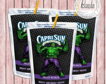Hulk Party Etsy