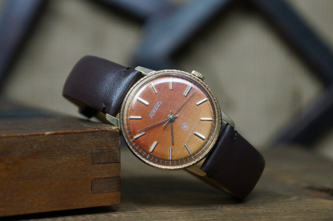 Raketa Watch Mens Wrist Watch Antique Watch Best Vintage Etsy