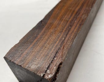 Real Lignum Vitae Cracked Wood 1.5x1.5x18 Blank: Woodworking Lumber for Cues Tool Handles