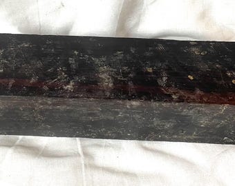 Exact Black and White Ebony Wood Block: DIY Project Lumber (3x3x12 inch) Pale Moon Ebony