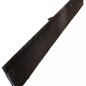 1 African Blackwood Guitar Fingerboard 20x3x3/8 Guitar Building Fretboard Making Dalbergia Mpingo Timber