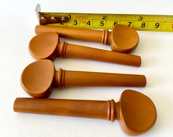 4/4 Violin Set 4 Pegs Of Indian Boxwood Violin Viola Parts And Supplies