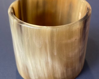 Handmade Color Horn Bracelet: Sanded & Polished Women's Jewelry