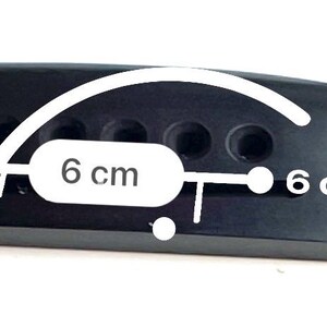 Ebenholz Brücke für Akustische Gitarre : Martin D18 & Universal Spares Bild 7