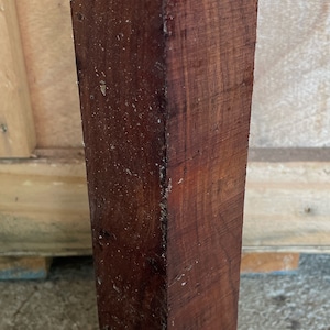 Tacos de sinuca Cocobolo de madeira maciça de 2”x2”x12” para projetos de marcenaria