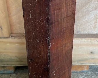 Cocobolo Hardwood Blank 2x2x12 inch Lathe Turning Woodworking Project Lumber