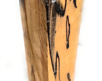 Black & White Ebony Wood 2x2x6 knife Handles Gun Grips Woodturning Project Blank