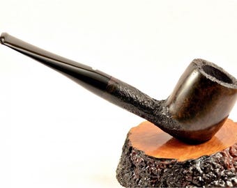Briar Wood Burl Pipe Billiard Model Brand New Hand Crafted Fathers Day Gift Idea