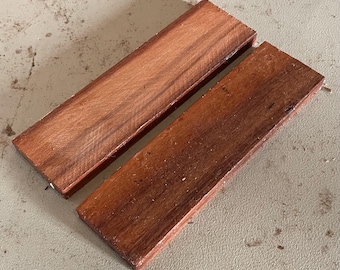 Patagonian Rosewood Lumber: Exotic Woodturning Knife Scales (5”x1.5”x.35”)